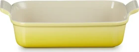 Le Creuset Auflaufform Tradition rechteckig 24.7x15.1cm 1.1l citrus
