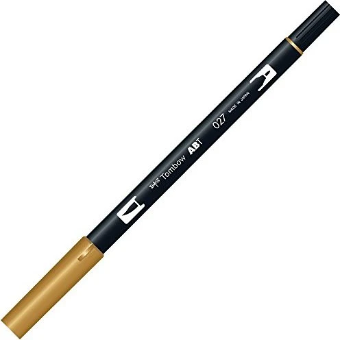 Tombow ABT Dual Brush Pen dark ochre