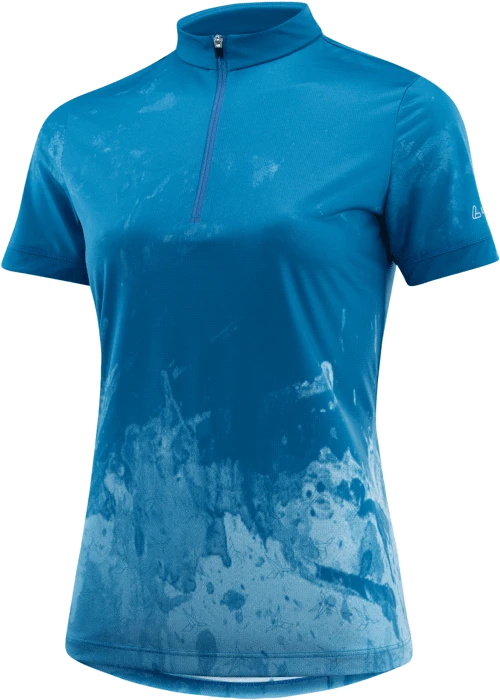 Löffler Birdy Half-Zip Trikot kurzarm capri (Damen)
