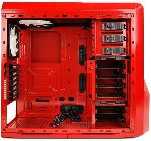 NZXT Phantom 410 rot, Acrylfenster