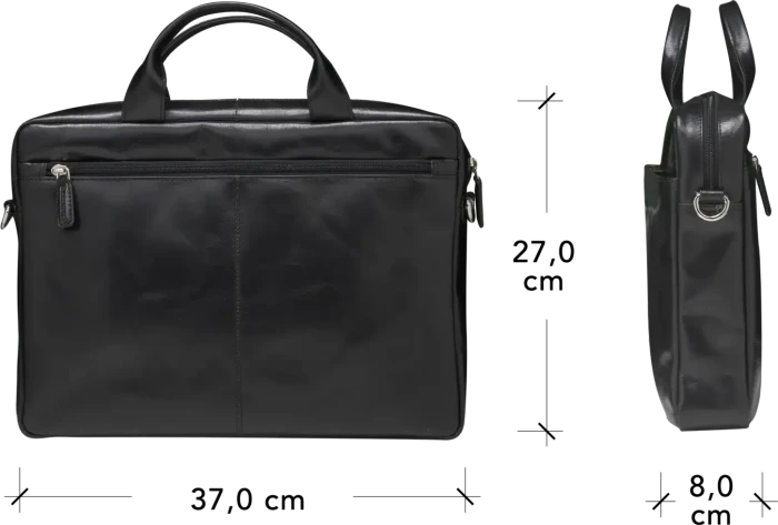 dbramante1928 Amalienborg 15" Laptop-Rucksack, Schwarz