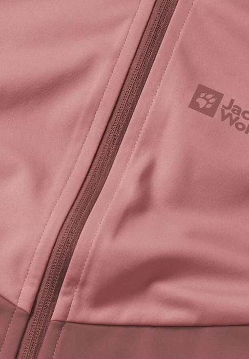 Jack Wolfskin Go Hike Softshell Funktionsjacke apple butter (Damen)