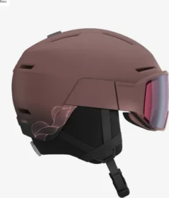 Salomon Osmo Sigma Helm grape shake/black