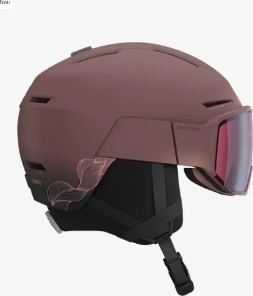 Salomon Osmo Sigma Helm grape shake/black