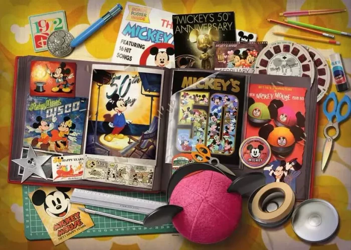 Ravensburger Puzzle Disney 1970 Mickey Anniversary