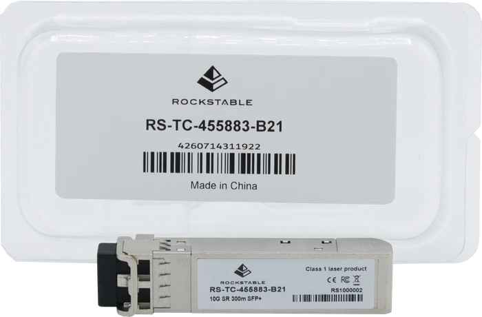 Rockstable Nachbau von HP 455883-B21 10G LAN-Transceiver, LC-Duplex MM 300m, SFP+
