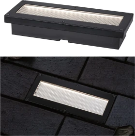 Paulmann Solar Bodeneinbauleuchte Domenic 0.1W schwarz