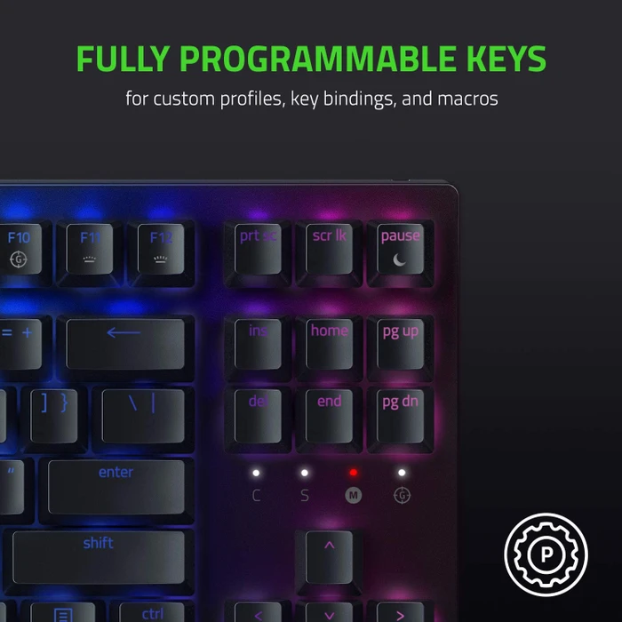 Razer BlackWidow V3 Tenkeyless, Razer GREEN, USB, FR