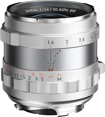 Thypoch Simera 50mm 1.4 ASPH für Leica M silber