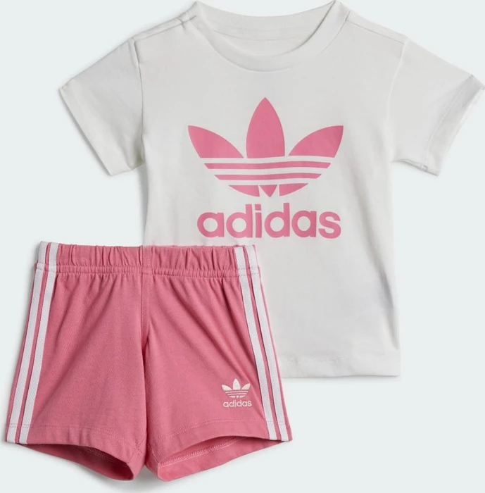 adidas Shorts T-Shirt Set rose tone/white (Junior)