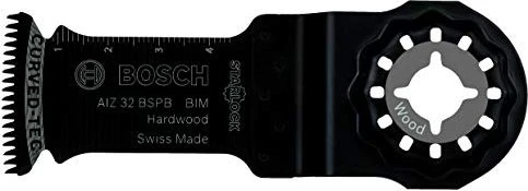 Bosch Professional AIZ32BSPB Hardwood SL BIM Tauchsägeblatt 32mm, 1 Stück