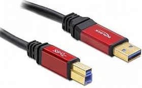 DeLOCK Premium USB-A 3.0 auf USB-B 3.0 Adapterkabel, 1m (82756)