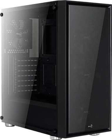 AeroCool Quartz Red, Glasfenster