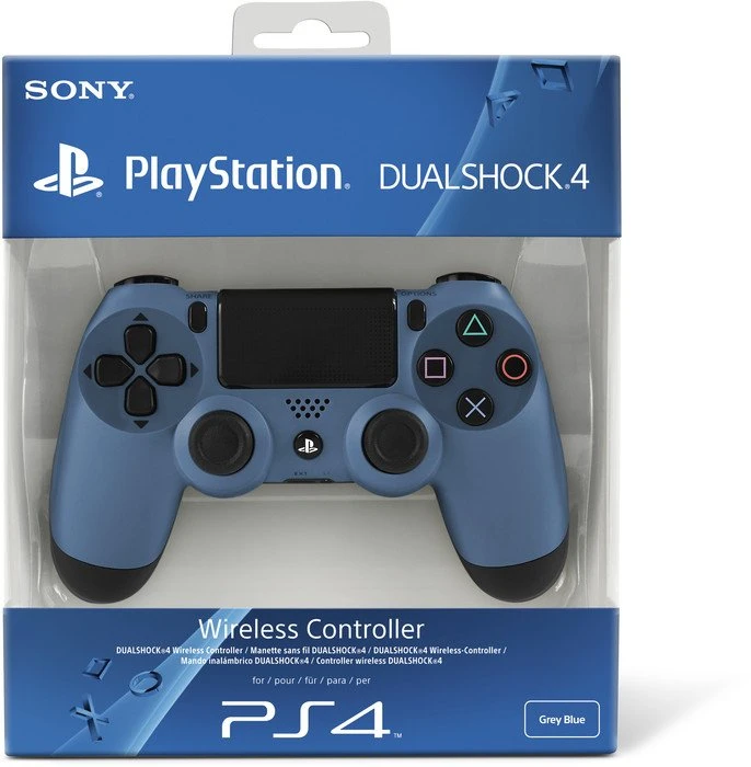 Sony DualShock 4 Controller wireless Uncharted 4: A Thief's End Edition grau/blau (PS4)