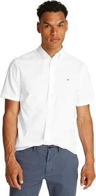 Tommy Hilfiger Flex Regular Fit Hemd kurzarm optic white (Herren)