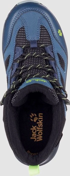 Jack Wolfskin Vojo Texapore Mid dark blue/lime (Junior)