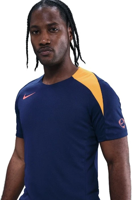 Nike Dri-FIT Strike Funktionsshirt kurzarm blue void/laser orange/bright crimson (Herren)