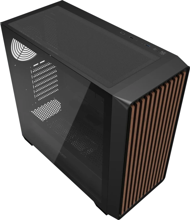 DarkFlash DS900WD Black, Glasfenster