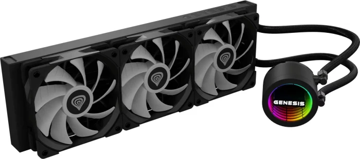 Genesis Hydria 360 ARGB, schwarz