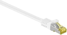 goobay Patchkabel, Cat7/Cat6a, S/FTP, RJ-45/RJ-45, 25m, weiß