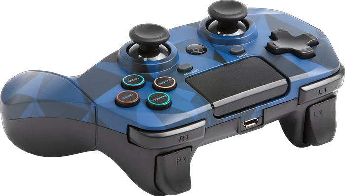 Snakebyte Game:Pad 4 S Wireless Controller camo blue (PS4)
