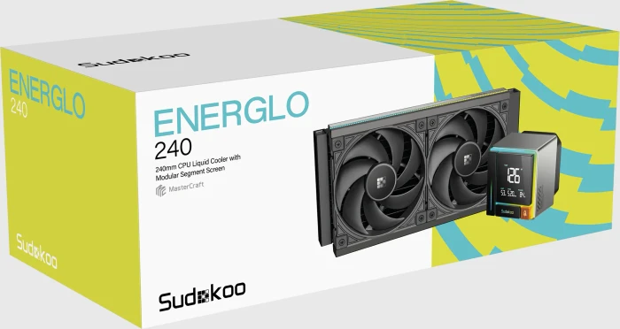 Sudokoo Energlo 240, schwarz