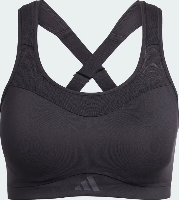 adidas TLRD Impact Training High Support Sport-BH schwarz (Damen)
