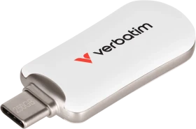 Verbatim Plectra 256GB weiß, USB-C, USB 3.2 Gen 1×1