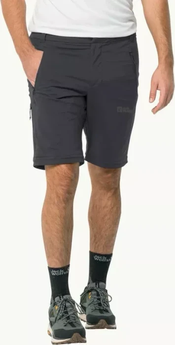 Jack Wolfskin Glastal Zip Away Zip-Off Hose lang phantom (Herren)