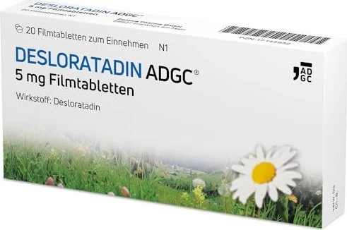 Zentiva Desloratadin-ADGC 5mg Filmtabletten, 20 Stück