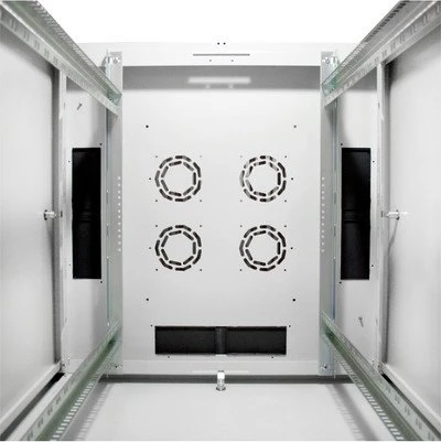Digitus Professional Dynamic Basic Serie Wandschrank 32HE, Sicherheitsglastür, IP2X, grau, 800mm tief