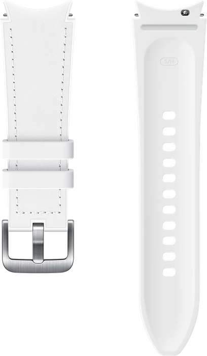Samsung Hybrid Leather Band 20mm S/M weiß