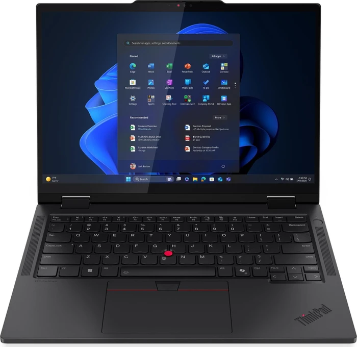 Lenovo ThinkPad T14s 2-in-1 G1, schwarz, Core Ultra 5 225U, 16GB RAM, 512GB SSD, DE