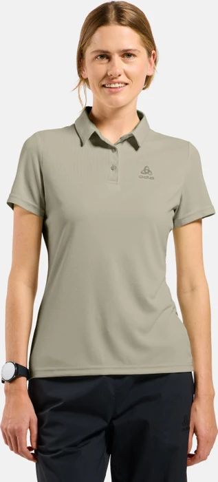 Odlo Cardada Poloshirt kurzarm agate gray (Damen)