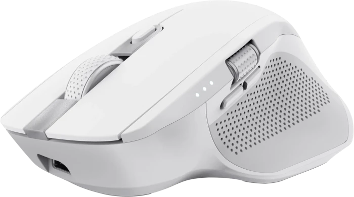 Trust Ozaa+ Multi-Device Wireless Mouse weiß, USB/Bluetooth