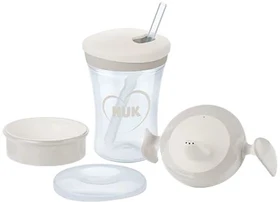 NUK Trinklern-Set, herz weiß