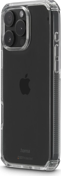 Hama Handyhülle Extreme Protect für Apple iPhone 16 Pro Max transparent
