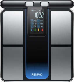 Renpho MorphoScan Smart Body Scale digitale Körperanalysewaage schwarz