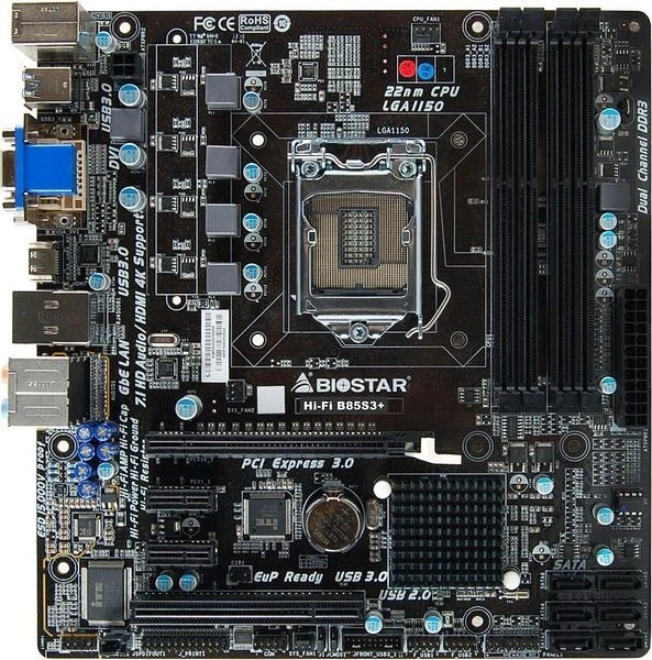 Biostar Hi-Fi B85S3+ (Intel 1150)