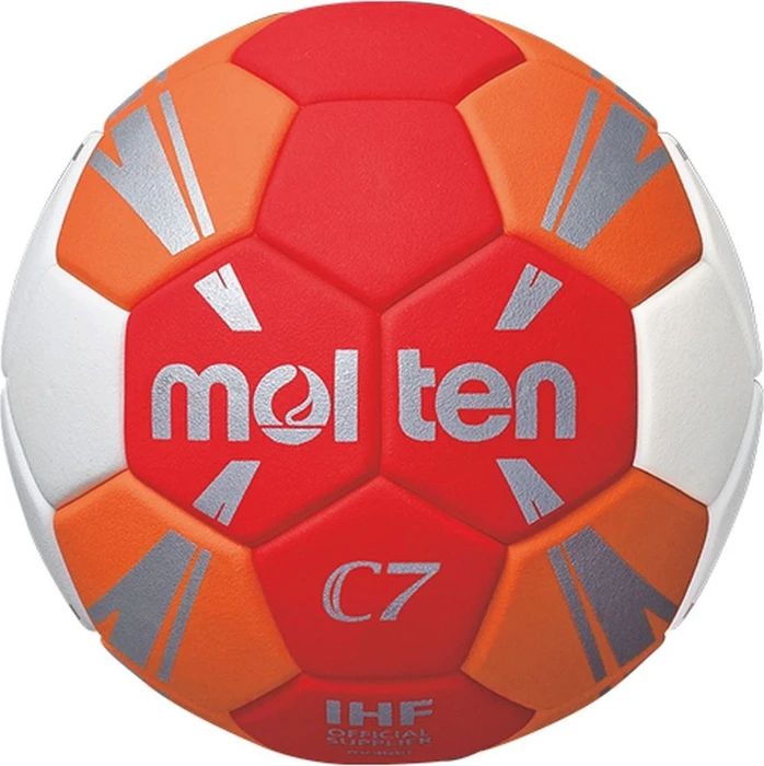 Molten H1C3500 Handball rot/orange/weiß/silber