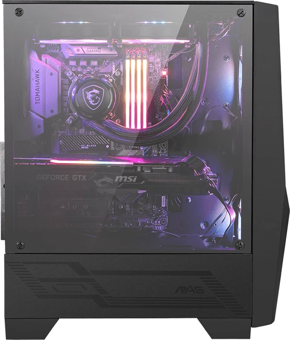 MSI MAG Forge 100R, Glasfenster