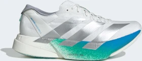 adidas Adizero Adios Pro 4 crystal white/matte silver/glory green (Damen)