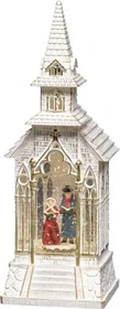 Konstsmide Motiv Kirche weiß LED warmweiß