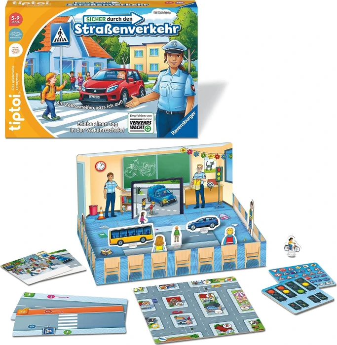 Ravensburger tiptoi Spiel: Sicher im Straßenverkehr