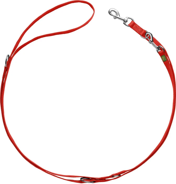Hunter verstellbare Führleine Extra Long 25/300, 3m, rot