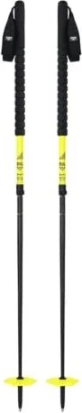 black crows Duos Freebird Touren Skistock schwarz/gelb (Modell 2023/2024)