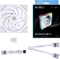 Lian Li Uni Fan TL 140 RGB, weiß, 140mm Vorschaubild