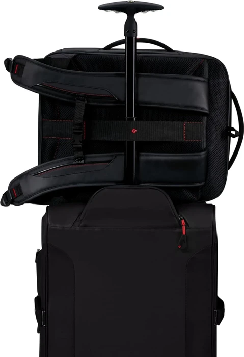 Samsonite Paradiver Light, Underseat Backpack M, Untersitz Handgepäck, Kabinentasche, Flugzeug Rucksack, 45cm, 33l, schwarz