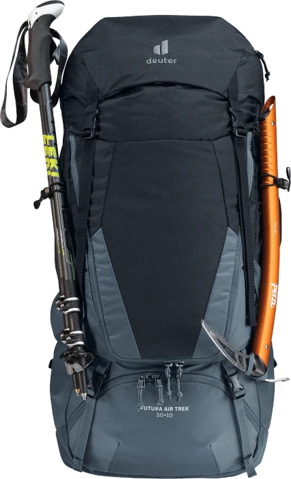 Deuter Futura Air Trek 50+10 black/graphite