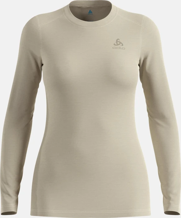 Odlo Natural Merino 160 Baselayer Funktionsshirt langarm agate gray (Damen)